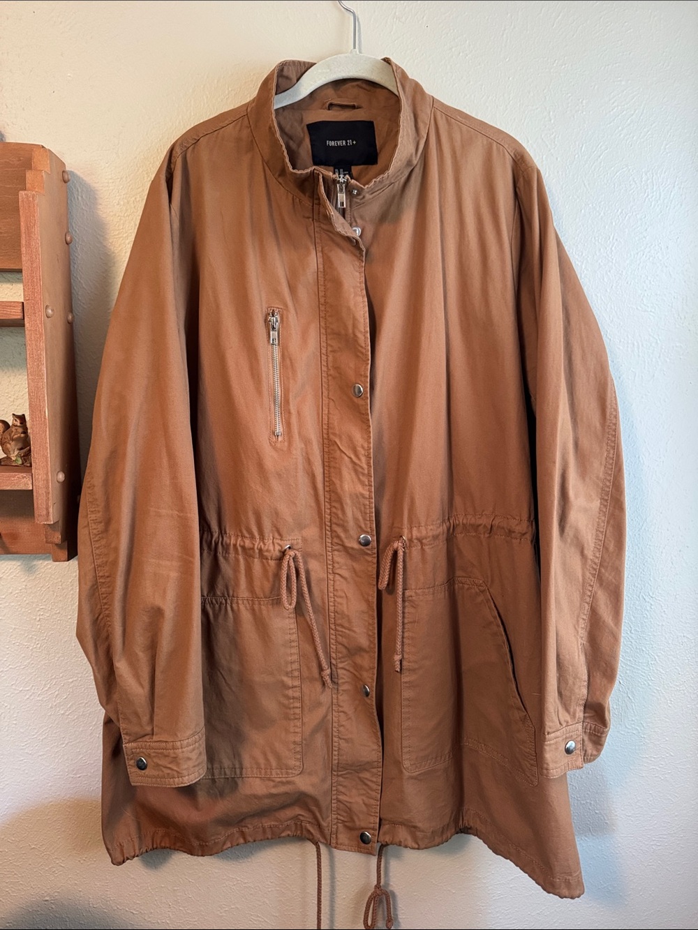 Casual Lightweight Jacket - Brown